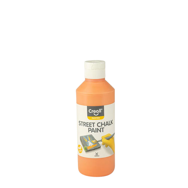 Stoepkrijtverf Creall Chalk Paint 250ml oranje