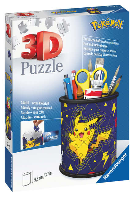 3D puzzel Ravensburger Pokemon Pennenbak 54 stuks