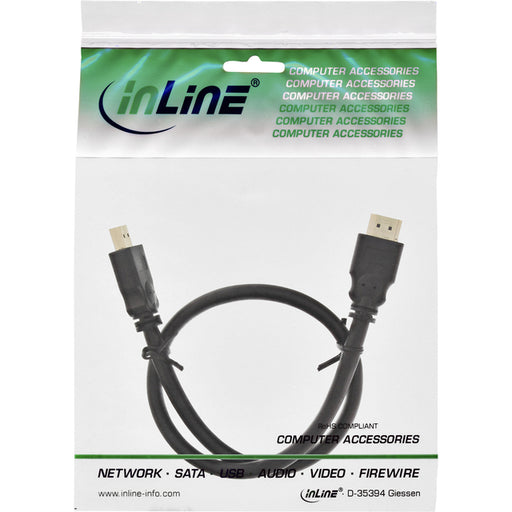 Kabel InLine HDMI HD M 5 meter zwart