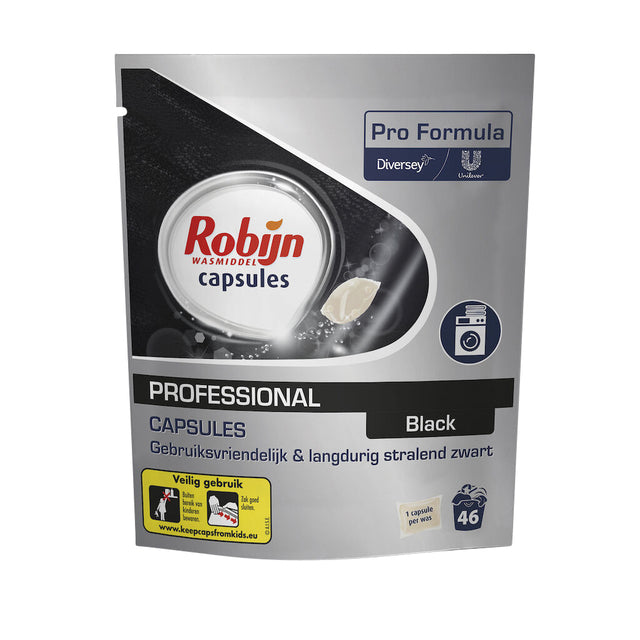 Wasmiddel Robijn Pro Formula capsules Black 46stuks