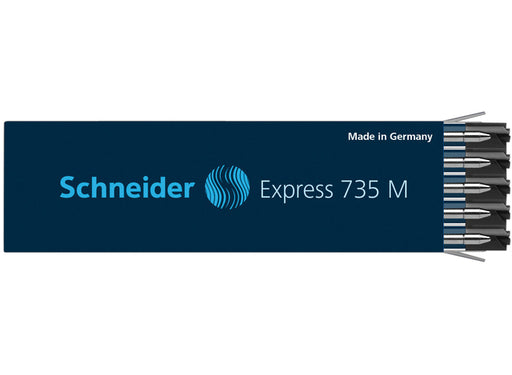 Balpenvulling Schneider Express 735 M zwart (per 10 stuks)