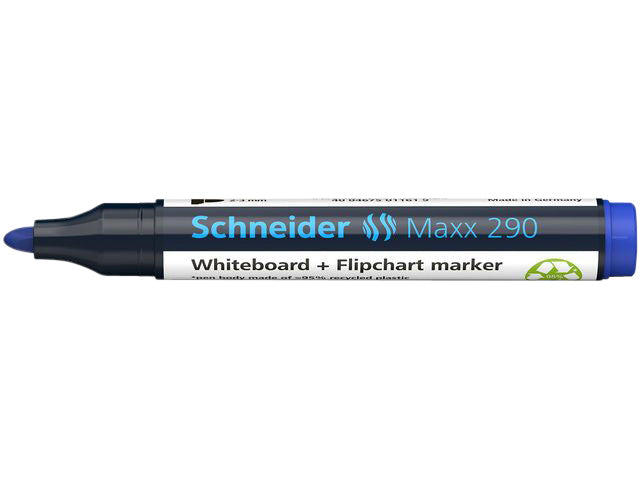Viltstift Schneider Maxx 290 whiteboard rond  assorti 2-3mm 3+1 gratis