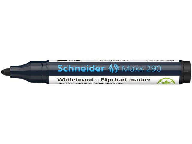 Viltstift Schneider Maxx 290 whiteboard rond  assorti  2-3mm 5+1 gratis