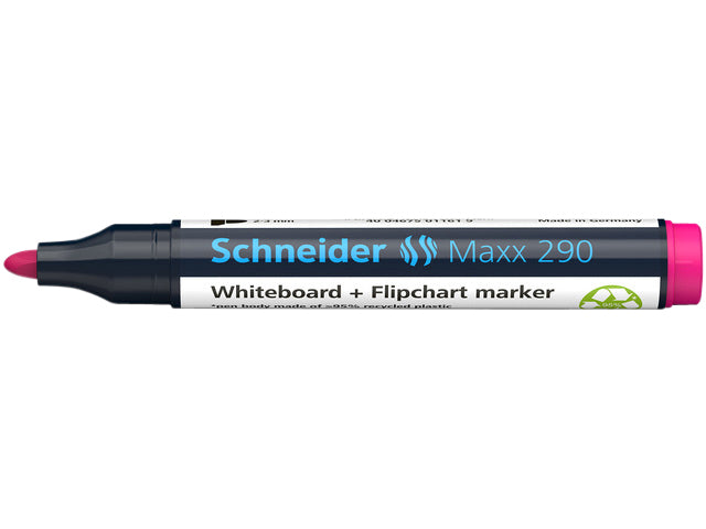 Viltstift Schneider Maxx 290 whiteboard rond  assorti  2-3mm 5+1 gratis