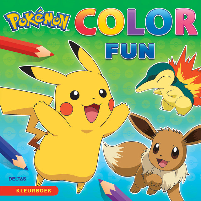 Kleurboek Deltas Pokémon Color Fun