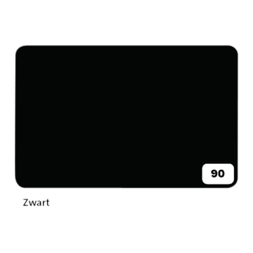 Fotokarton Folia 2zijdig 50x70cm 300gr nr90 zwart (per 10 stuks)