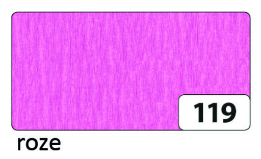 Crepepapier Folia 250x50cm nr119 roze (per 10 stuks)