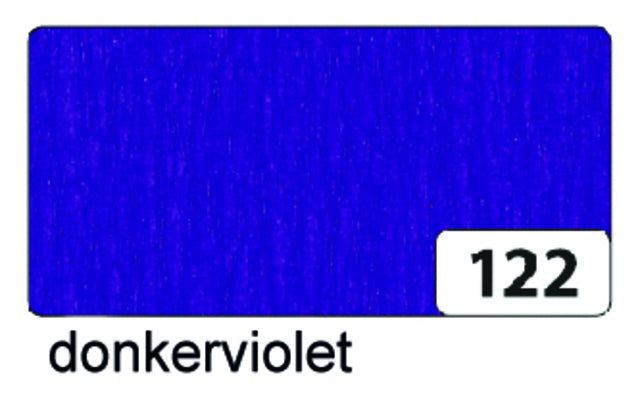 Crepepapier Folia 250x50cm nr122 donker violet (per 10 stuks)