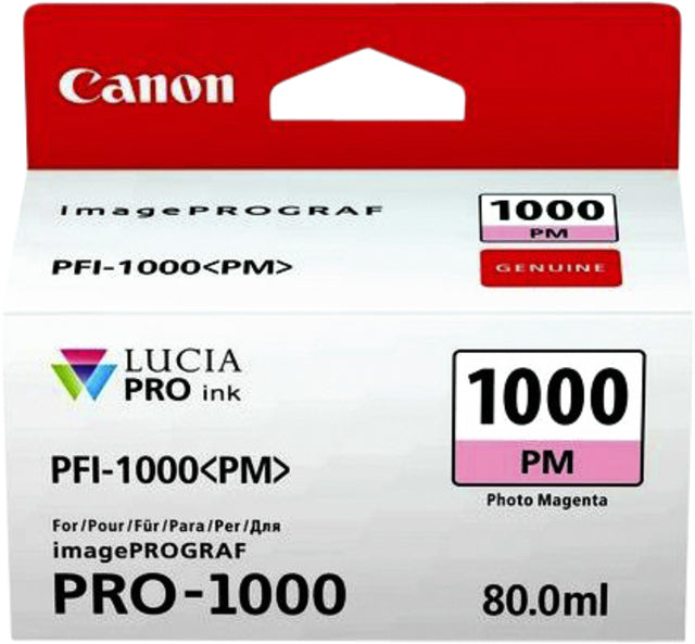 Inktcartridge Canon PFI-1000 foto rood