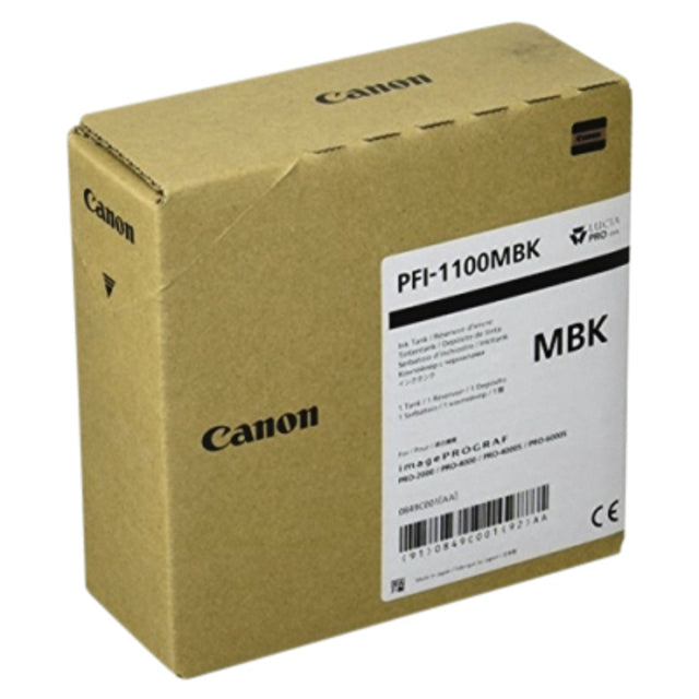Inktcartridge Canon PFI-1100 mat zwart