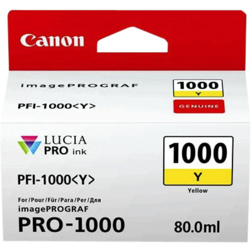 Inktcartridge Canon PFI-1000 geel