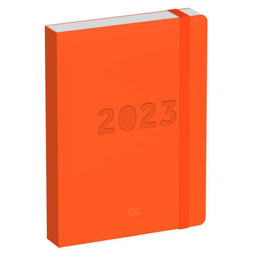 Agenda 2023 110x150 QC Colour 1dag/1pagina dahlia orange