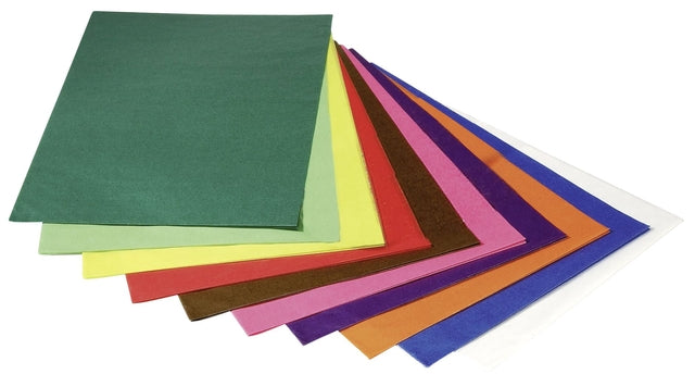 Zijdevloeipapier Folia 50x70cm 20g nr50 groen set à 5vel (per 10 stuks)