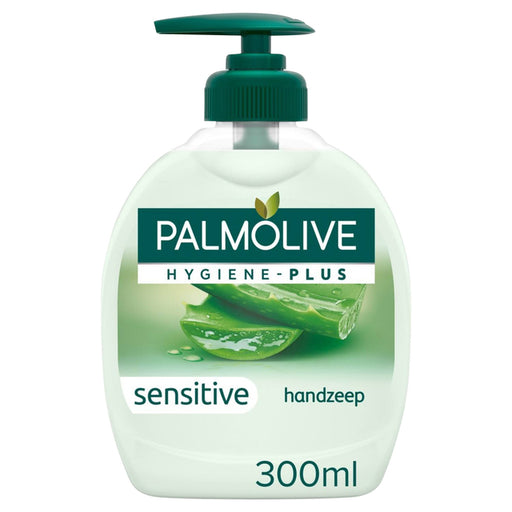 Handzeep Palmolive Plus Sensitive met Aloe Milde Verzorging 300ml (per 6 stuks)