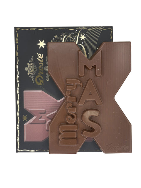 Chocoladeletter Droste Merry X-mas melk135gr