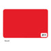 Etalagekarton folia 48x68cm 380gr nr211 rood (per 10 stuks)