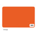Etalagekarton folia 48x68cm 380gr nr151 oranje (per 10 stuks)