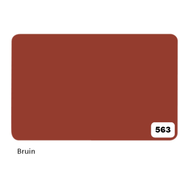 Etalagekarton folia 48x68cm 380gr nr563 bruin (per 10 stuks)