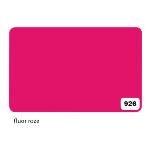 Etalagekarton folia 48x68cm 380gr nr926 fluor roze (per 10 stuks)