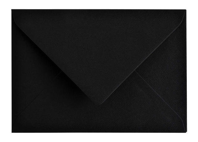 Envelop Papicolor C6 114x162mm ravenzwart