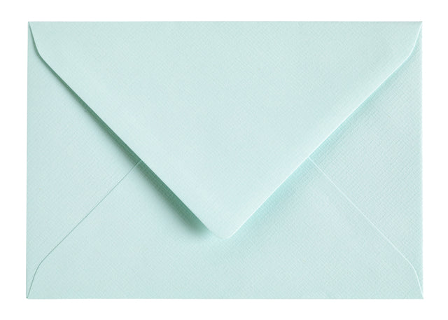 Envelop Papicolor C6 114x162mm zeegroen