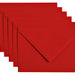 Envelop Papicolor C6 114x162mm rood