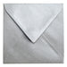 Envelop Papicolor 140x140mm metallic zilver