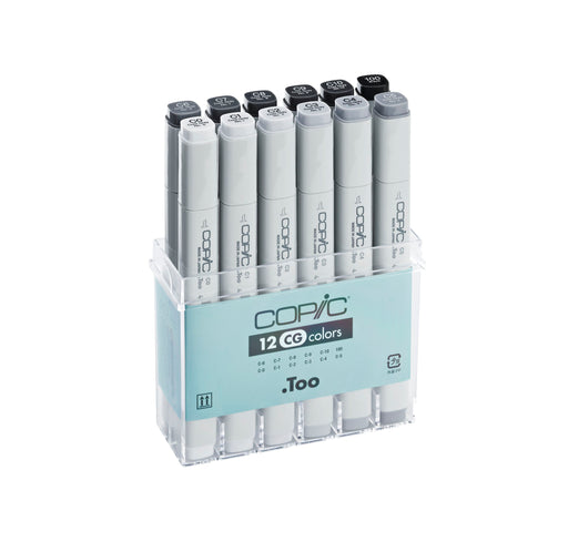 Copic Marker Cool Grey Set (12)