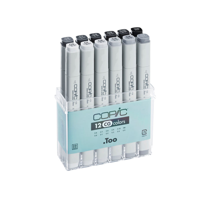 Copic Marker Cool Grey Set (12)