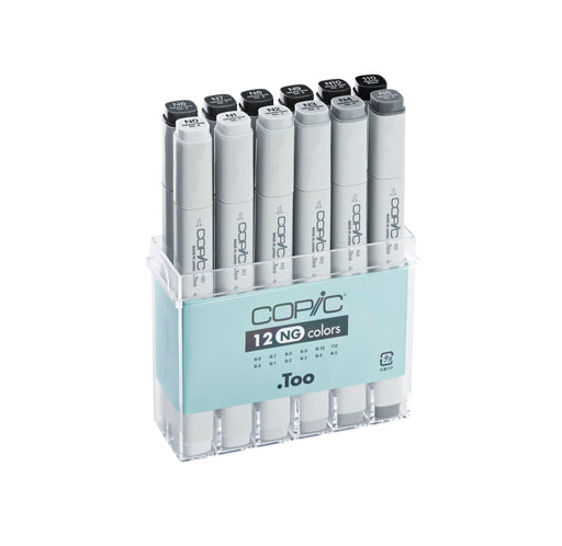 Copic Marker Neutral Grey Set (12)