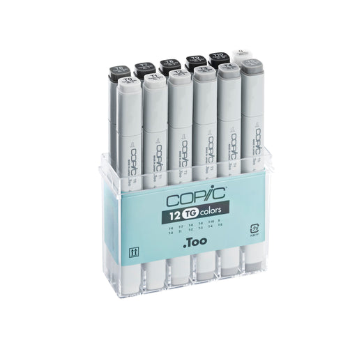 Copic Marker Toner Grey Set (12)