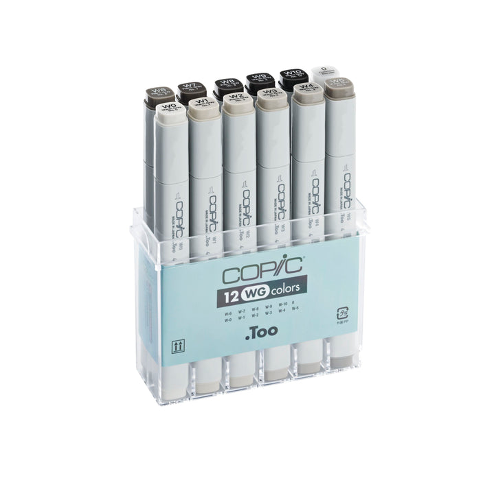 Copic Marker Warm Grey Set (12)