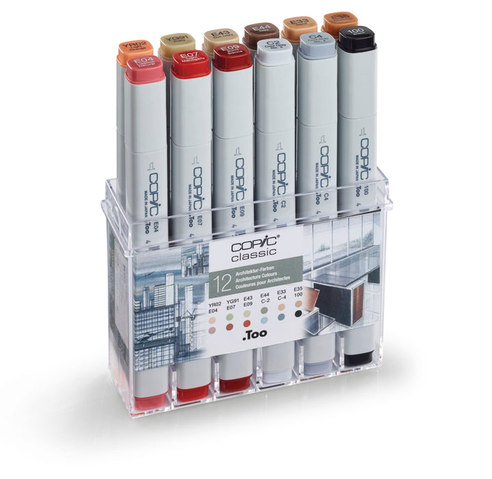 Copic Marker Architecture Set (12)