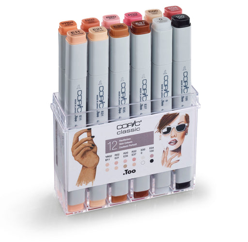 Copic Marker Skintones Set (12)