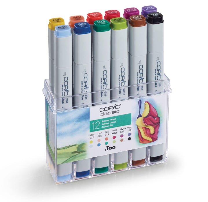 Copic Marker Summer Set (12)