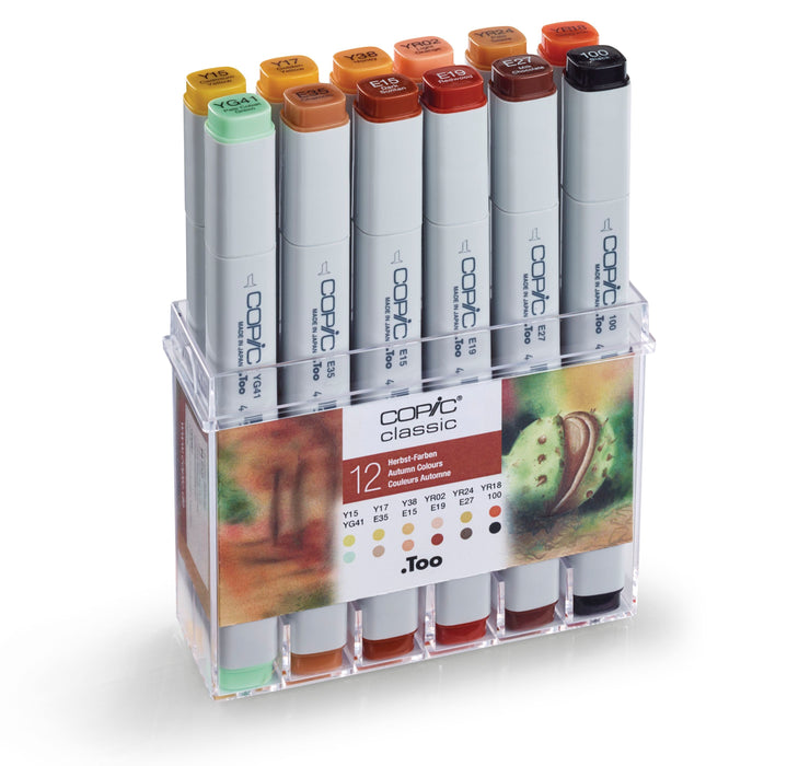 Copic Marker Autumn Set (12)