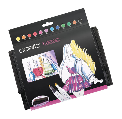 Copic Marker Bright Etui (12)