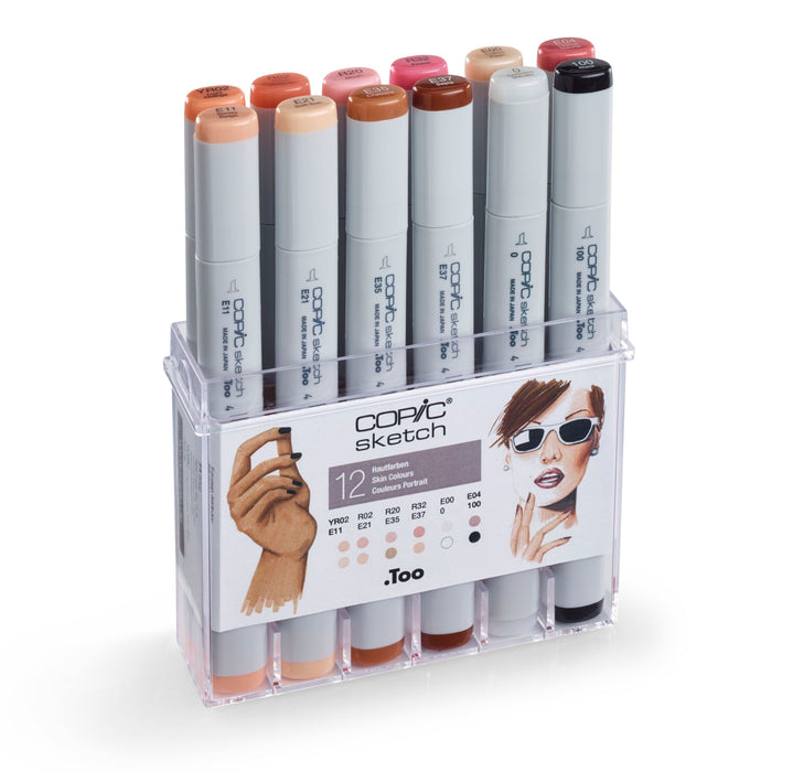Copic Sketch Skintones Set (12)