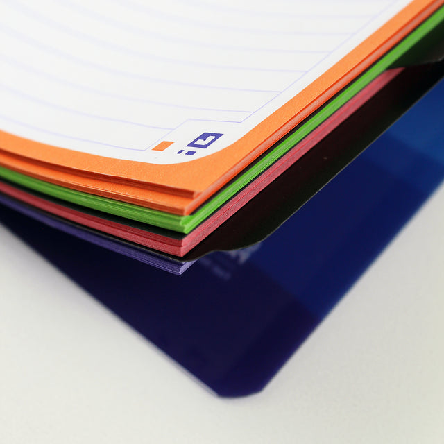Projectboek Oxford School A5+ 6-gaats lijn 120vel blauw