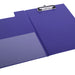 Klembordmap Quantore A4 blauw met 100mm klem + penlus