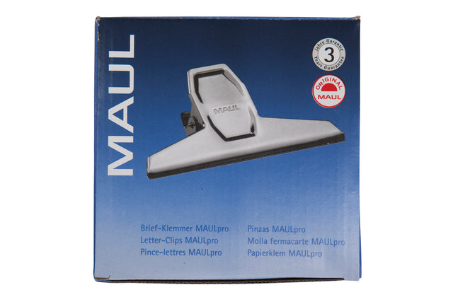 Papierklem MAUL Pro 125mm capaciteit 30mm (per 10 stuks)