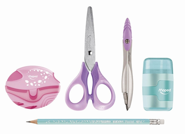 Passer Maped Study 2-delig pastel display à 20 stuks assorti (per 20 stuks)