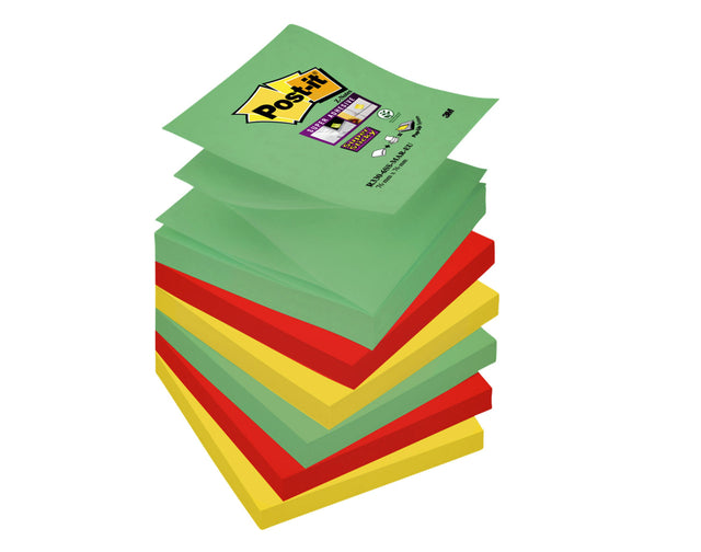Memoblok 3M Post-it Z-Note S330 Super Sticky 76x76mm Marrakech