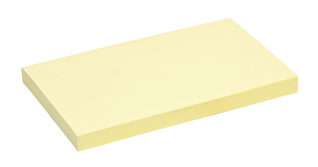 Memoblok Quantore 76x127mm geel (per 6 stuks)