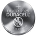 Batterij Duracell knoopcel 2xCR2025 lithium Ø20mm 3V-170mAh