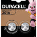 Batterij Duracell knoopcel 2xCR2016 lithium Ø20mm 3V-90mAh