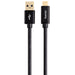 Kabel Hama USB C-A 3.1 1 meter zwart