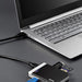 Hub Hama 3.1 USB-C naar USB-A 3x inclusief adapter