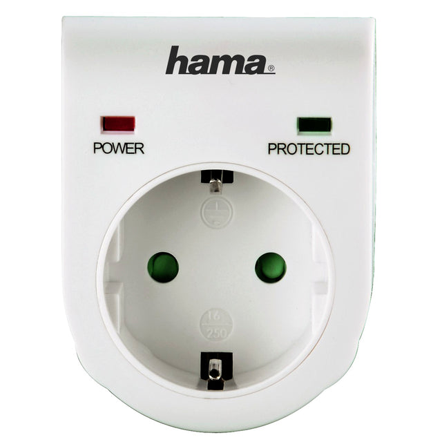 Doorvoerstekker Hama overspanningsbeveiliging