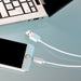 Kabel Hama USB Lightning-A 2.0 1 meter wit